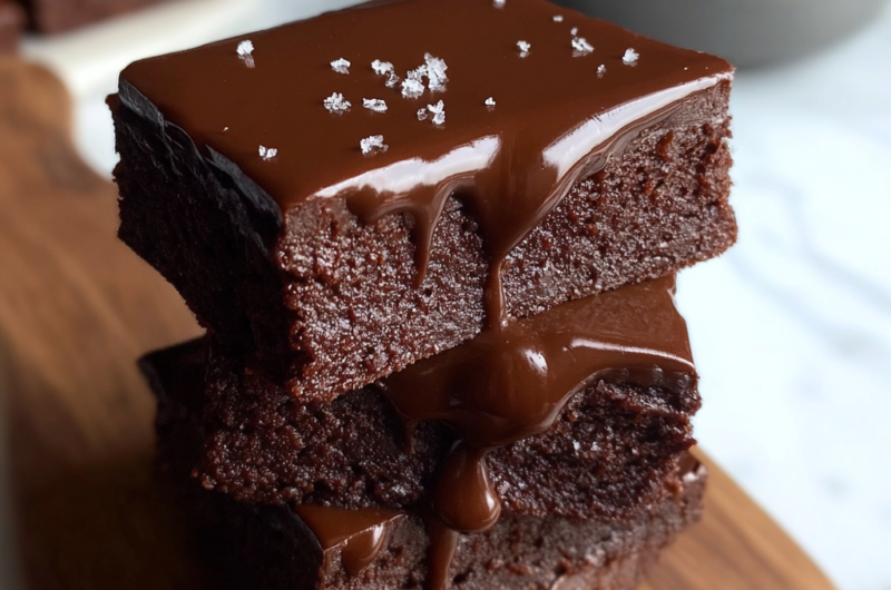 Chocolate Ganache Brownies