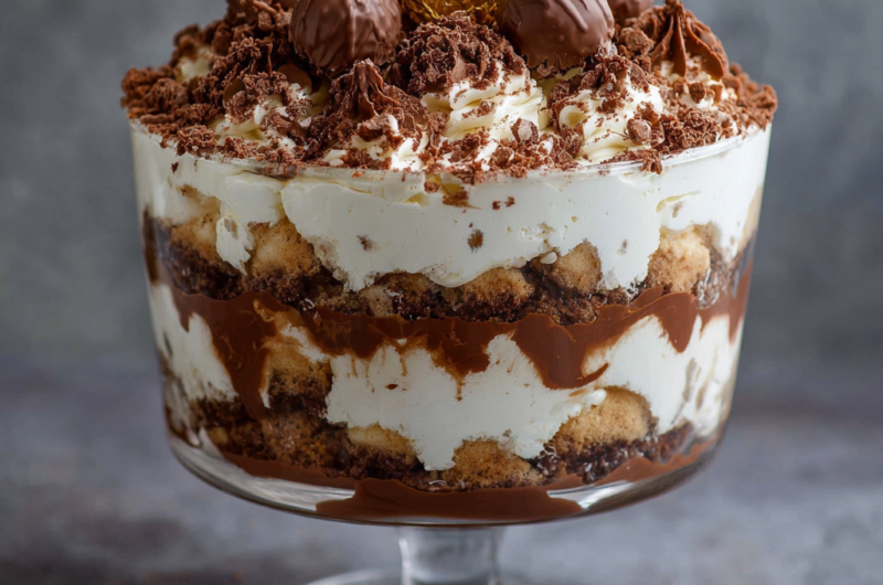 Ferrero Rocher Trifle