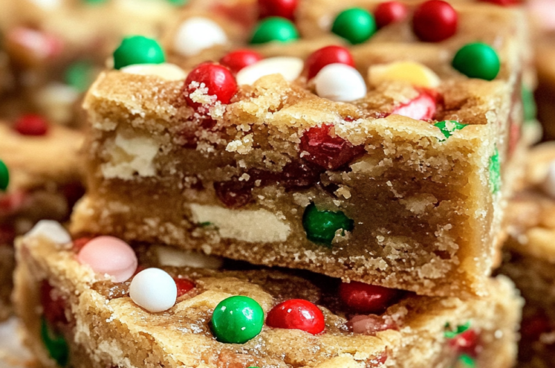 Christmas Cookie Bars
