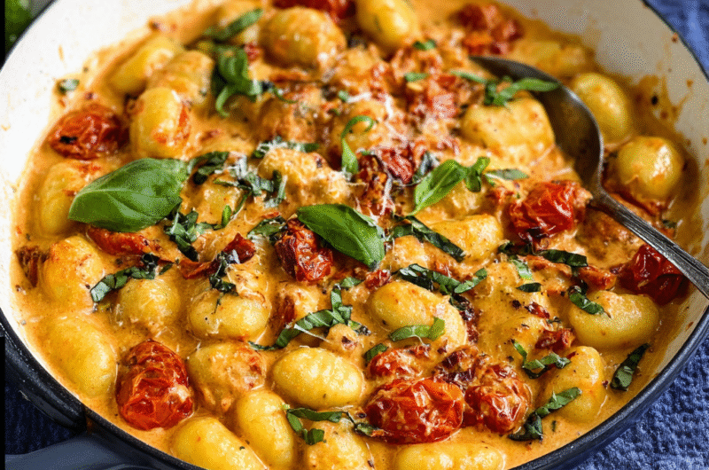 Creamy Roasted Tomato & Coconut Gnocchi