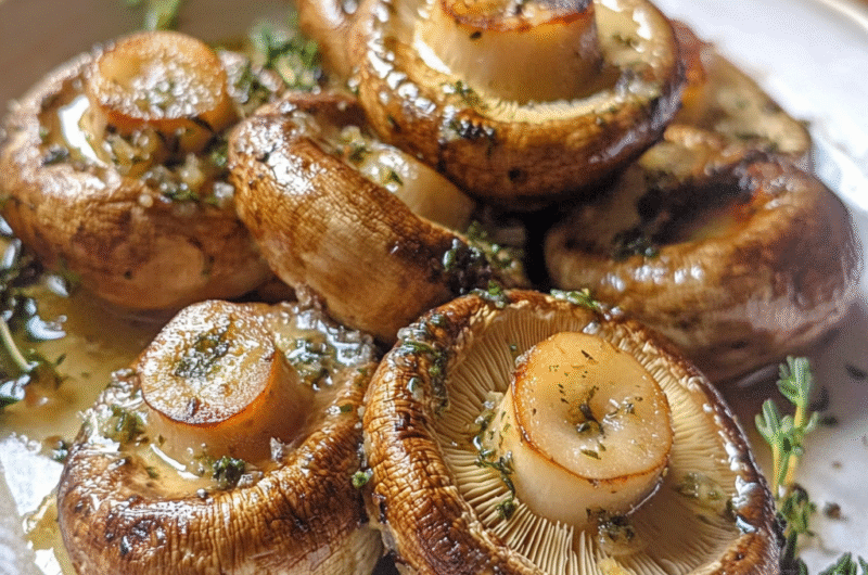 Roasted Mushrooms with Garlic & Thyme