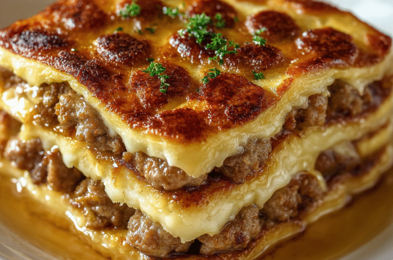 Pancake Sausage Casserole