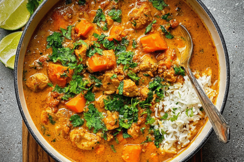 Chicken Sweet Potato Curry