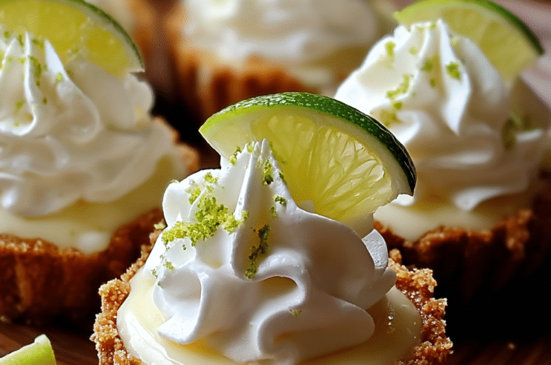 No-Bake Mini Key Lime Pies