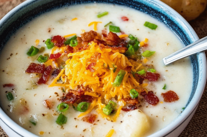 Paula Deen’s Crockpot Potato Soup
