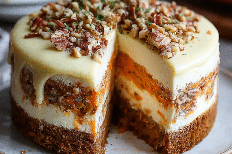 Carrot Cake Cheesecake Recipe