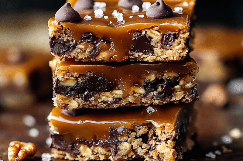 Dark Chocolate and Sea Salt Nut Bars