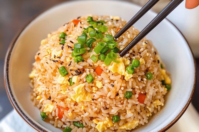 Easy Egg Fried Rice Just Like Chinese Takeout