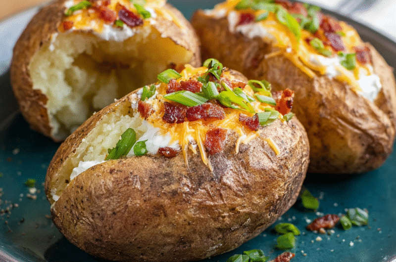 Air Fryer Baked Potatoes