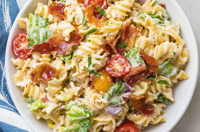 BLT Pasta Salad Recipe