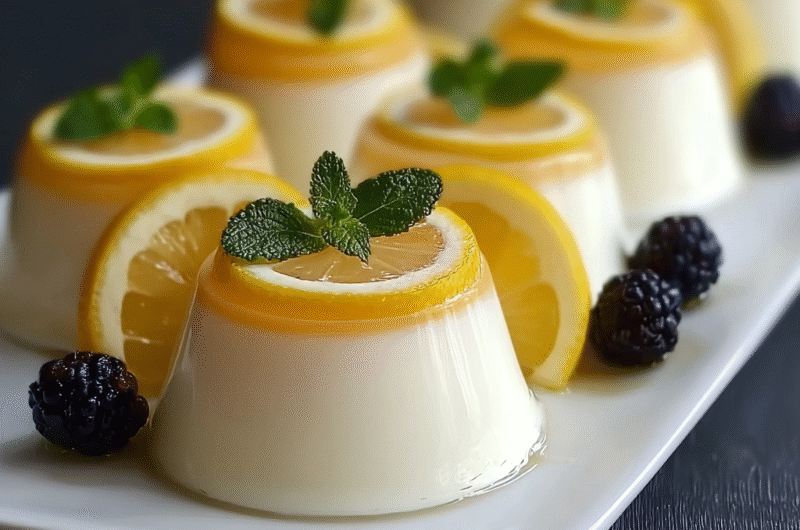 Lemon Panna Cotta