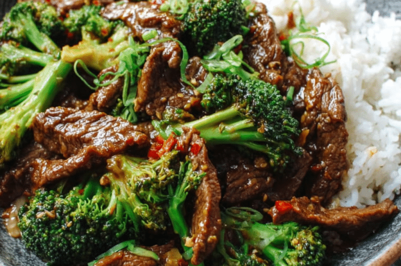 Chinese Beef and Broccoli