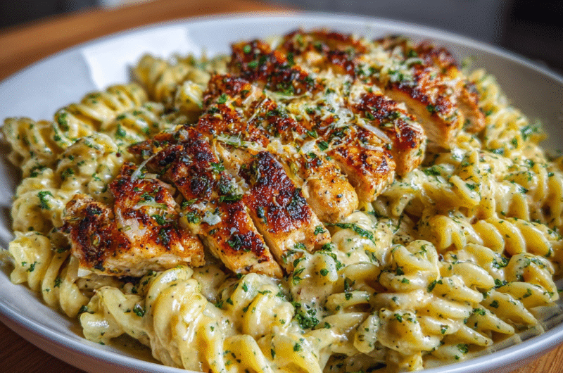 The Ultimate Creamy Garlic Parmesan Chicken Pasta You’ll Crave Every Week