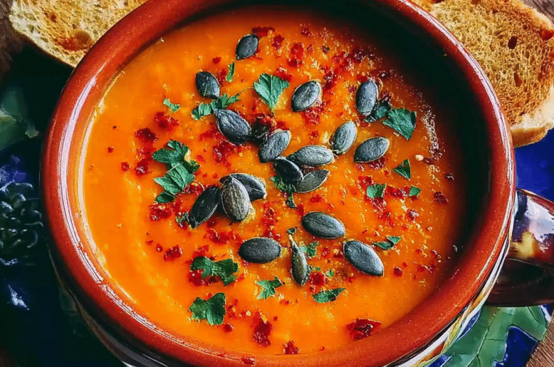 Roasted Pumpkin & Tomato Soup