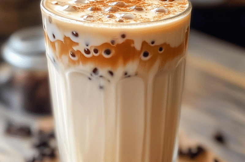 Delicious Vanilla Cinnamon Milk Tea