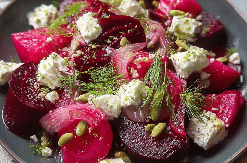 Beet and Feta Fresh Salad
