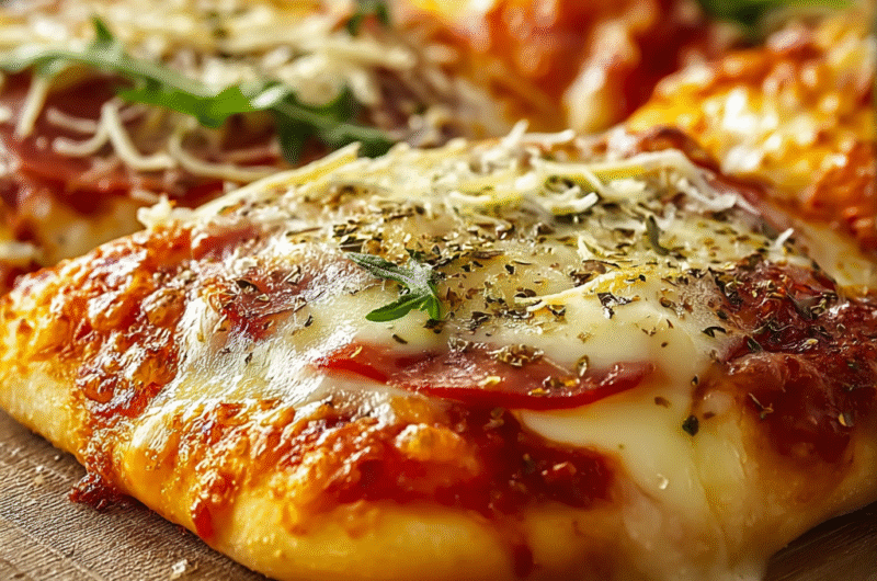 Pizza Maison Faciles et Fromagées