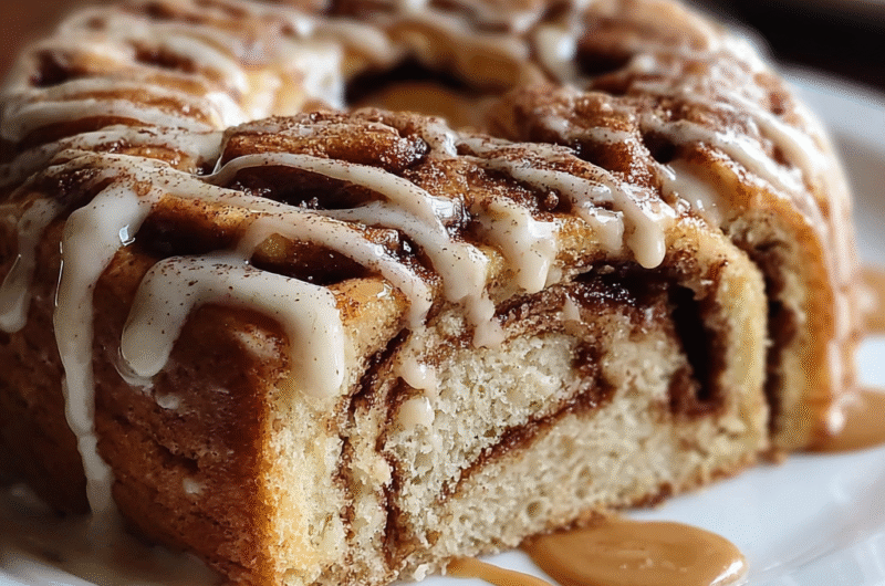 Cinnamon Roll Cake