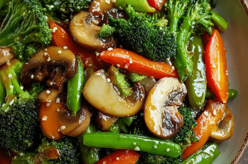 Garlic Butter Stir-Fried Vegetables