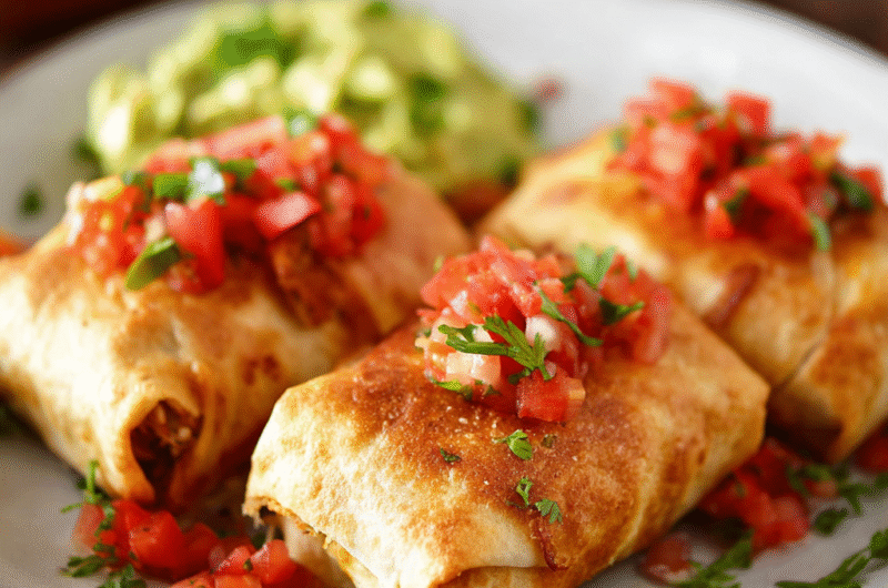 Chicken Chimichangas