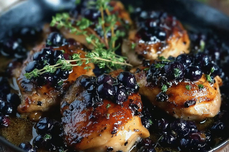 Blueberry Thyme Chicken