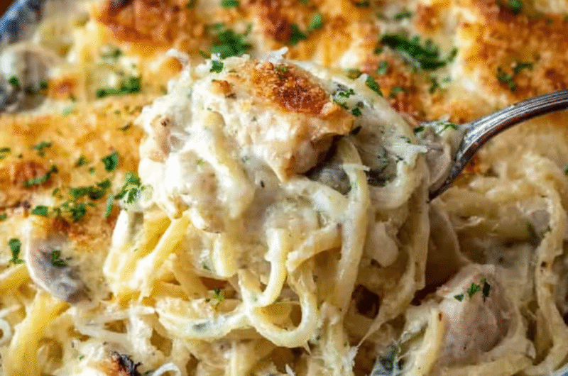 The Best Chicken Tetrazzini