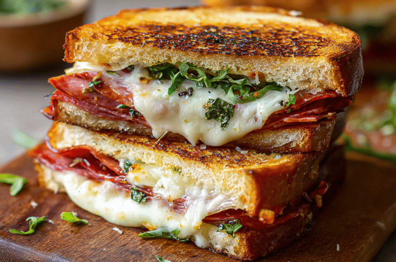 The Best Toasted Italian Sandwich