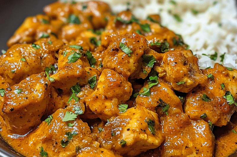 Quick & Easy Homemade Butter Chicken