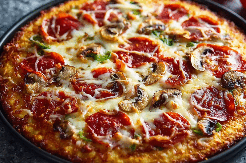 Crust Pizza For Your Low-Carb Diet