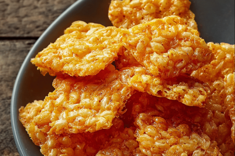 Rice Krispie Cheddar Crackers Recipe