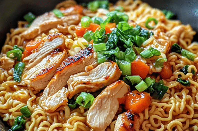 Chicken Ramen Stir Fry