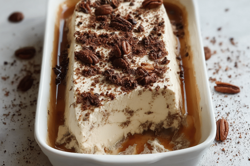 Italian Frozen Coffee Cream Dessert