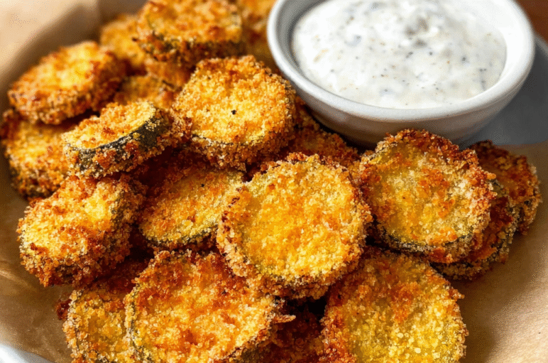 Easy Air Fryer Fried Pickles Recipe