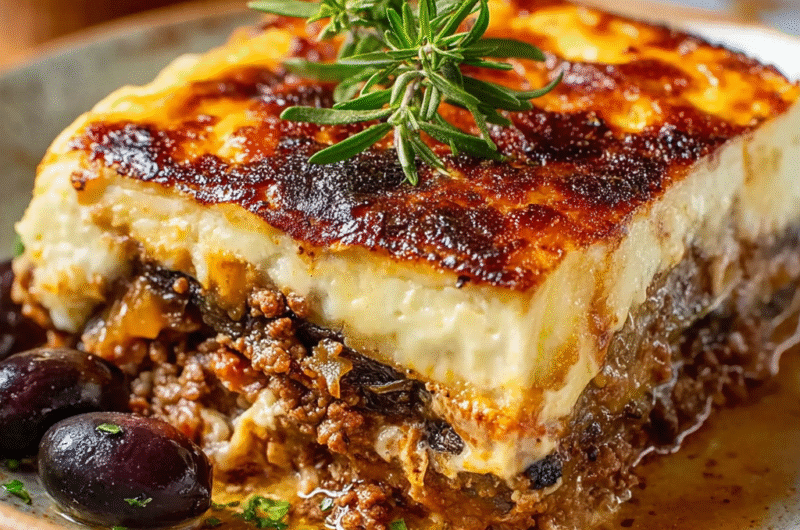 Moussaka Grecque
