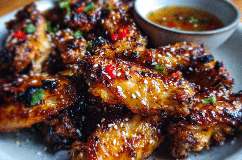 Sticky Pineapple-Teriyaki Chicken Wings Recipe