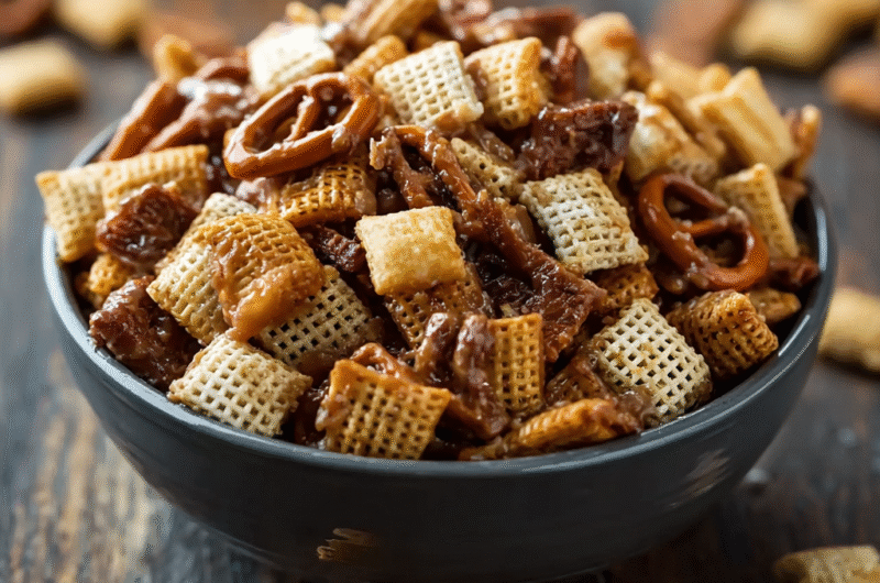 Sweet & Salty Toffee Chex Mix Recipe