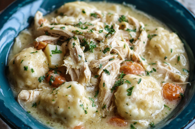 Crock Pot Chicken and Dumplings